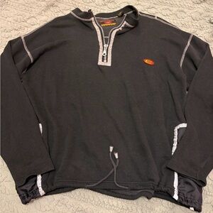 Half-Zip Pullover with Reflective Trim